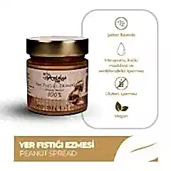Antalya Reçelcisi 250g Yer Fıstığı Ezmesi | Glutensiz & Doğal Enerji